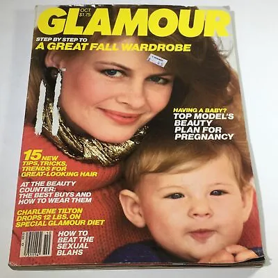 VTG Glamour Magazine: October 1981 - Charlene Tilton Fashion Cover • $22.45