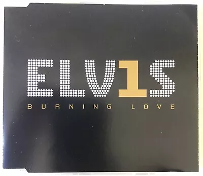 ELVIS PRESLEY  Burning Love (Mixed & Mastered Version)  Rare 2002 3Trk Aust. CD • $7