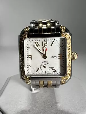 Michele Milou Lady's Watch 50m MOP Dial .30ctw MW15A01D1025 (CJL047444) • $680