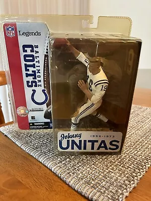 Mcfarlane NFL Legends Johnny Unitas Helmet-less Variant • $39.99