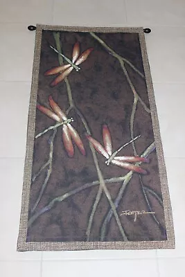 Fine Art Tapestries  October Song I By Robert Ichter  Dragonfly  51 X 25  • $44