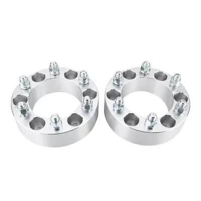 2pc 2  6x5.5 To 6x5.5 Wheel Spacers Adapters 6 Lug For Chevrolet Silverado 108mm • $39.99