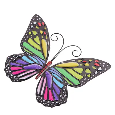  Butterfly Wall Decor House Ornaments Garden Art Wall-mounted • £7.57