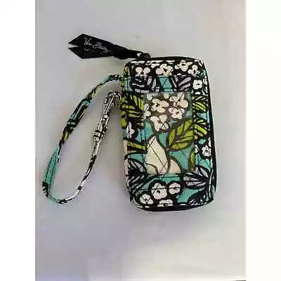 Vera Bradley Island Blooms Pattern ~ Zippered Wristlet Retired Spring 2012  • $8.75