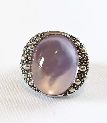 MICHAEL DAWKINS AMETHYST RING .925 Silver Size 7 • $68.80