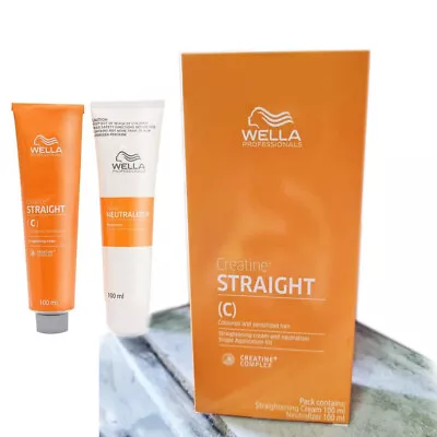 WELLASTRATE Hair Straightening Cream Neutralizer Intense (C) Sensitized Hair • $18.50