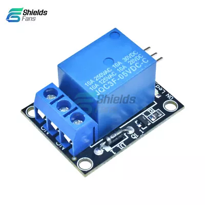 $1.55 • Buy KY-019 5V One Channel 1 CH Relay Module Board Shield PIC AVR DSP ARM For Arduino