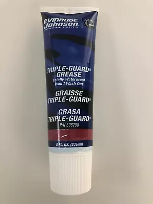 EvinrudeJohnson Outboard Triple Guard Grease 8oz Tube Boat Marine Fishing • $18.59