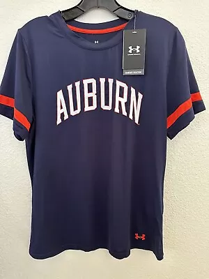 Under Armour Auburn Tigers Women’s Gameday MD Collection Shirt Rare NWT • $14.99