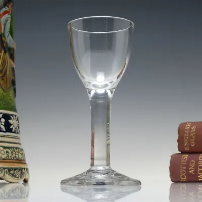 18th Century Georgian Plain Stem Wine Glass C1740 • £90