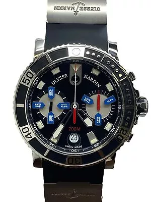 Ulysse Nardin Maxi Marine Diver 8003-102 Black Dial Automatic Men's Watch • $4995