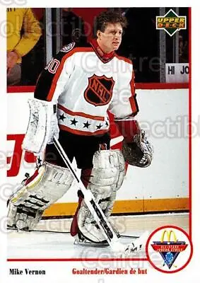 1991-92 McDonalds Upper Deck #20 Mike Vernon • $1.46