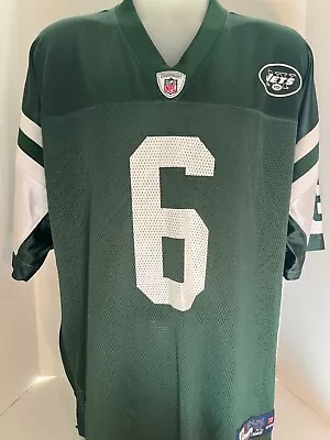 Mark Sanchez #6 New York Jets Jersey Reebok NFL On Field Green Size Mens XL • $21.24