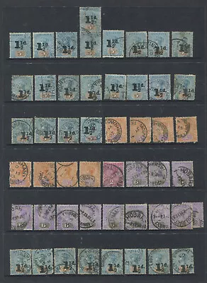 Tasmania 1892/1900 Selection Of Tablet Issues To 6d Queen Victoria X 50.unpicked • $85