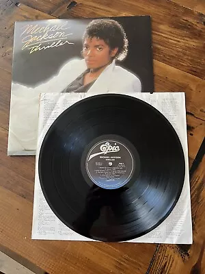 Michael Jackson Thriller Epic QE 38112 Gatefold Excellent Condition • $16.99