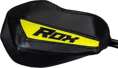 Rox Speed FX Gen 3 Flex-Tec Snowmobile Handguards Black/Manta Green • $127.70