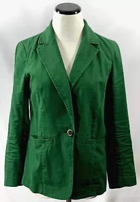 New J Crew 7762 Women's Linen Blazer Green Size 2P • $99.95