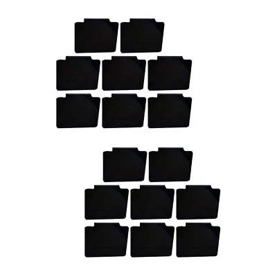 8pcs Chalkboard Display Sign Basket Label Clips Weddings Place Cards • £11.99