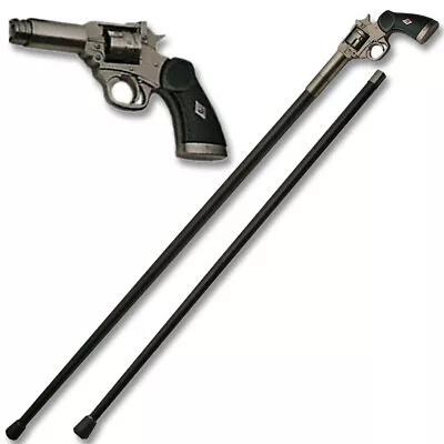 Revolver Style Walking Cane Staff Mobility Stick Rubber Foot • $34.95