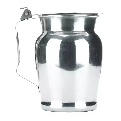 Water Serving Pitcher Jug Stainless Steel With Lid Juice Cocktail Carafe 1.5L • £12.99