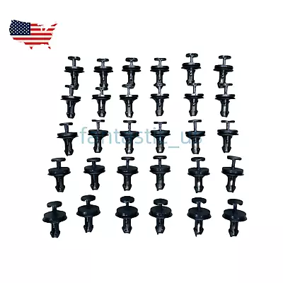 30x Front Bumper Air Dam Deflector Retainer Clip For Chevy Silverado 1500 HD USA • $4.99