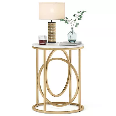 20  Round Sofa Side Table Modern End Table For Living Room Small Coffee Table • $71.87