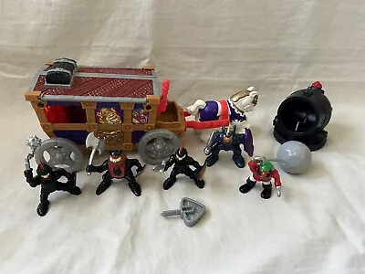 Fisher Price Adventure People Royal Coach And 5 Figures Lot • $39.95