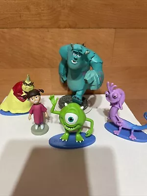 Disney Pixar Monsters Inc Cake Toppers Lot Of 6 Toy Figures • $10