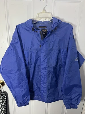 $12 • Buy Pacific Trail Pactech Blue Full Zip Hooded Jacket - Size M