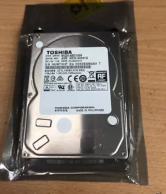 TOSHIBA MQ01ABD100V 2.5   1TB SATA  Hard Drive - MQ01ABD100V • £38.95