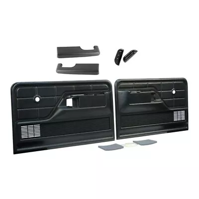 Door Panels Kit Black 1973-79 Ford Truck 1978-79 Ford Bronco D3TZ-1023942-KT • $254.95