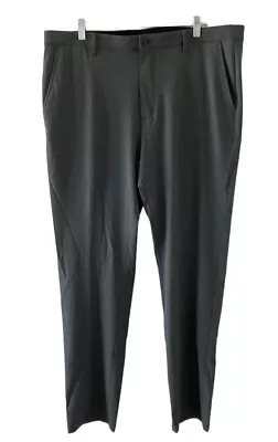 Greg Norman Performance Men's Straight Fit Gray Hi-Tech Pants Size 38x34 NWOT • $15.20