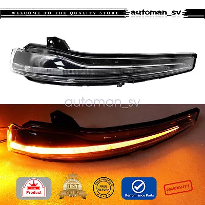 1x Mirror Turn Signal Lights Passenger Side 0999067201 Fits Mercedes C Class • $33.99