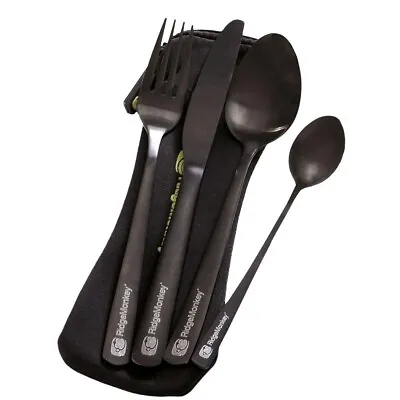 Ridgemonkey DLX Cutlery Set Fishing Camping Cutlery Set - RM533 • £13.99