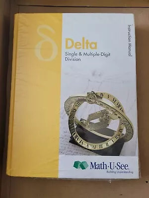 NEW Math-U-See Delta Instructor's Hard Cover Manual & DVD • $45