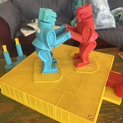 1966 Vintage Rockem Sockem Robots By Marx Original Toy • $59.99