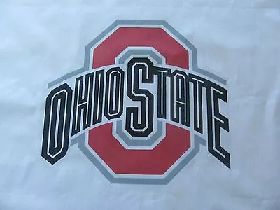 1 Ohio State Buckeyes Quilt Blocks SEWING BLOCK QUILT SQUARE Fabric Material • $13.99