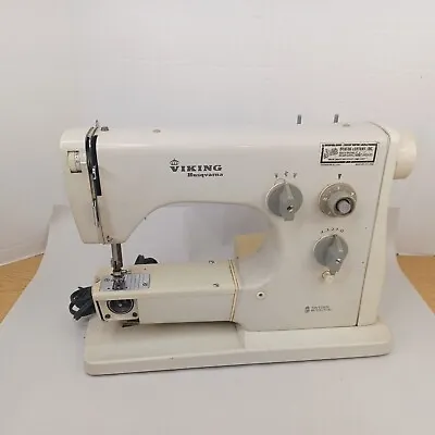 Vintage Husqvarna Viking Model 1020 Sewing Machine For Parts • $31.96