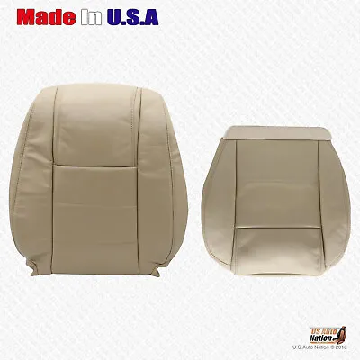 For 2005 2006 2007 2008 2009 Ford Mustang PASSENGER Bottom-Top Leather Cover Tan • $294.02