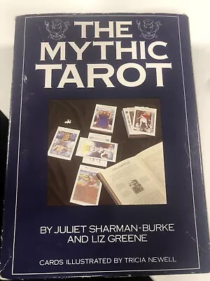 The Mythic Tarot Cards Deck Book Ritual Cloth Original Box 1992 Edition CN8002 • £41