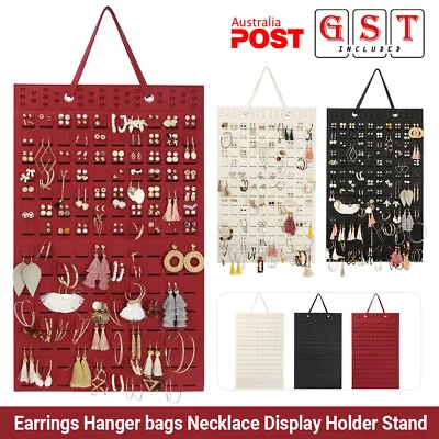 Earrings Hanger Bag Hanging Jewelry Organizer Necklace Glasses Display Holder • $12.72