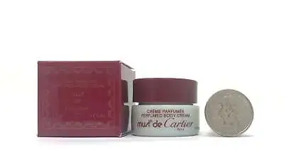 Must De Cartier (Vintage) For Women 7.5 Ml/.24 Oz Perfumed Body Cream Sample • $14.95