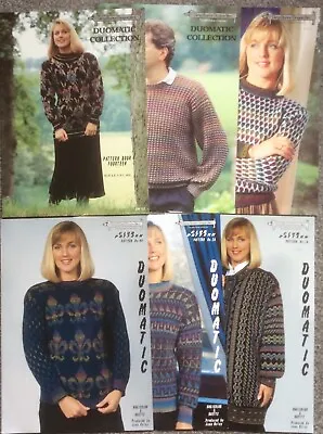 Machine Knitting Patterns - Denys Brunton Designs - Duomatics And E6000 • £8.50