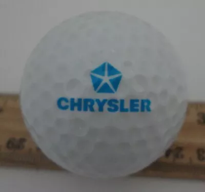 Vintage CHRYSLER Logo Collectible Golf Ball Wilson ULTRA 2 • $5.99