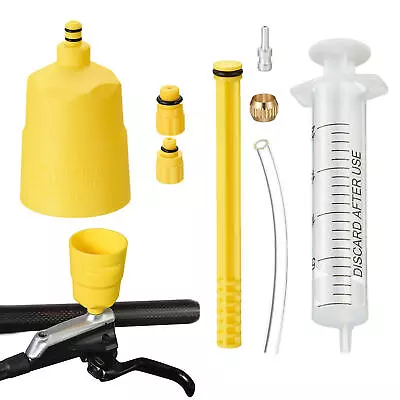 Bleed Kit For Hydraulic Disc Brake Oil Mineral For Shimano Bike Repair • $9.46