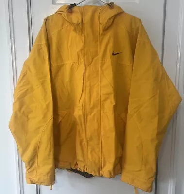 Vintage 90s Nike Windbreaker Jacket Swoosh Size Large • $60