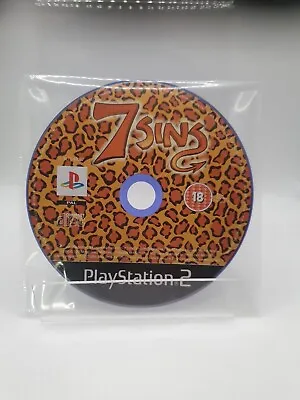 7 Sins Ps2 Disc Only Blue Disc • £13.99