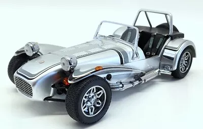 Kyosho 1/18 - 08223sj Caterham Super Seven (silver Jubilee) • £139.99