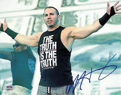 Matt Hardy Signed 8x10 Photo PSA/DNA WWE Autographed Hardy Boyz • $49.99