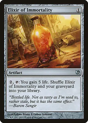 Elixir Of Immortality [Duel Decks: Elspeth Vs. Tezzeret] Magic MTG • $1.95